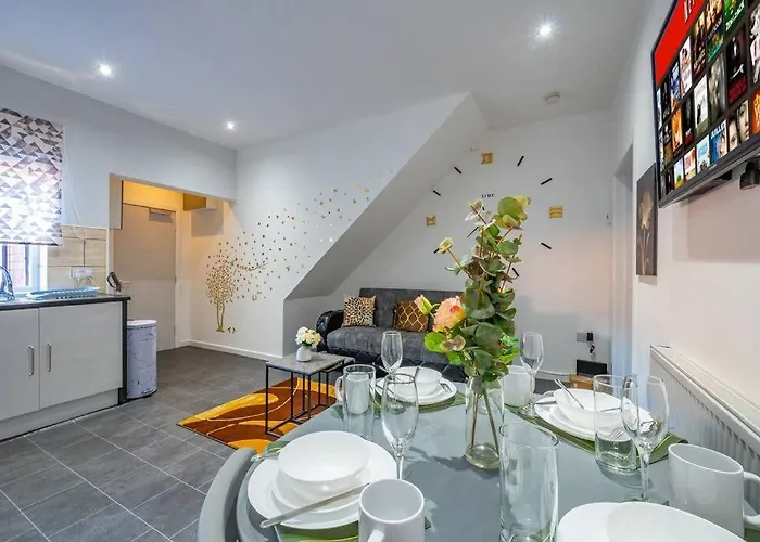 *372kr* For Your Relaxed & Cosy + Free Parking + Free Fast Wifi * 公寓 利兹